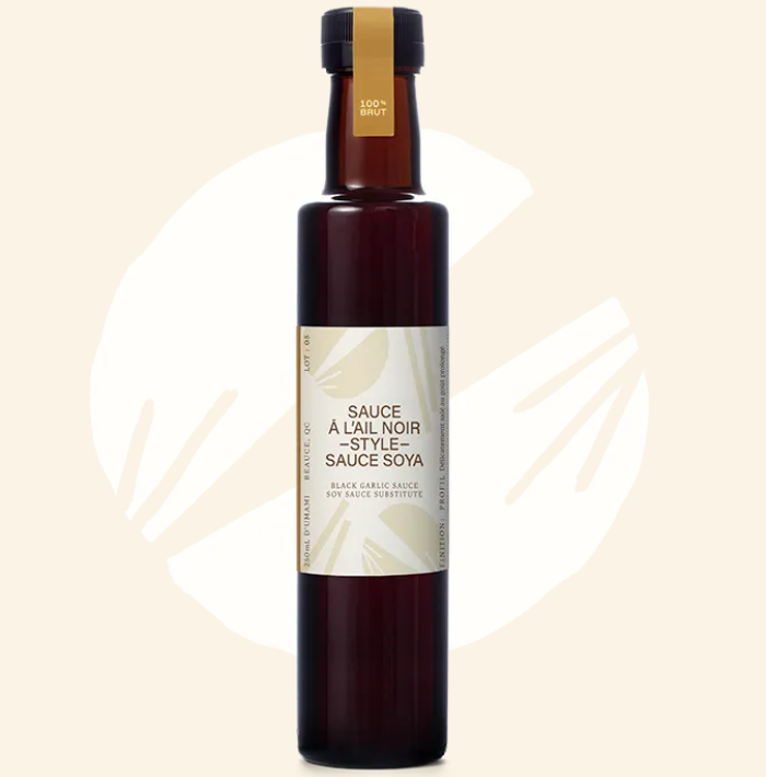 Sauce à l'ail noir