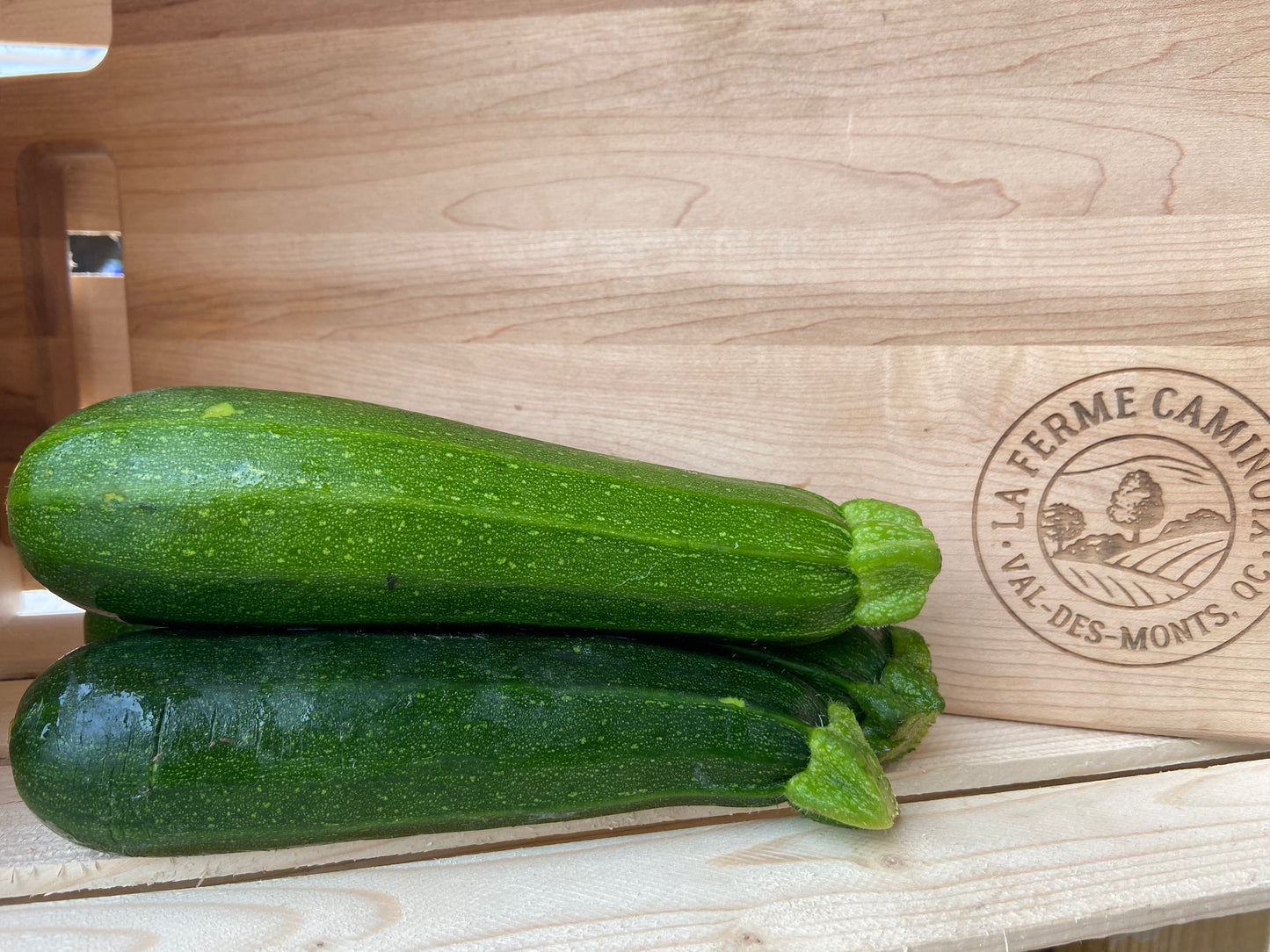 1 livre de courgettes vertes