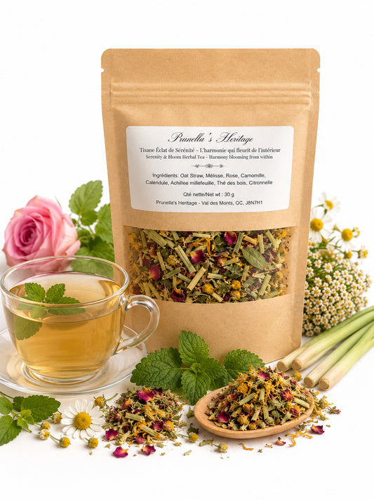 Tisane Éclat de Sérénité - 30g | Prunella’s Heritage