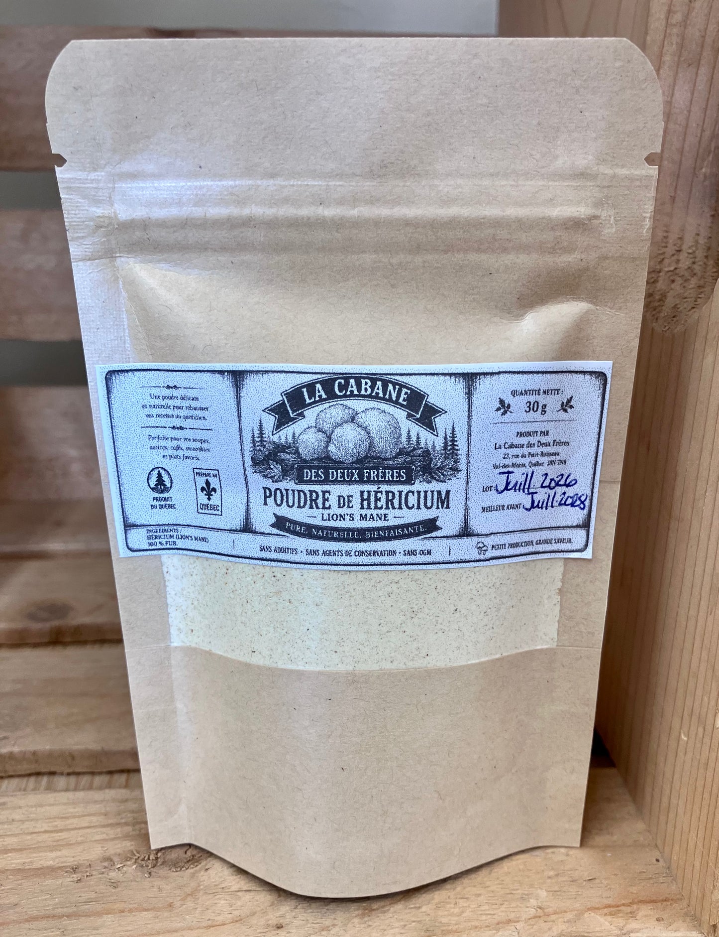Poudre de Héricium - 30g