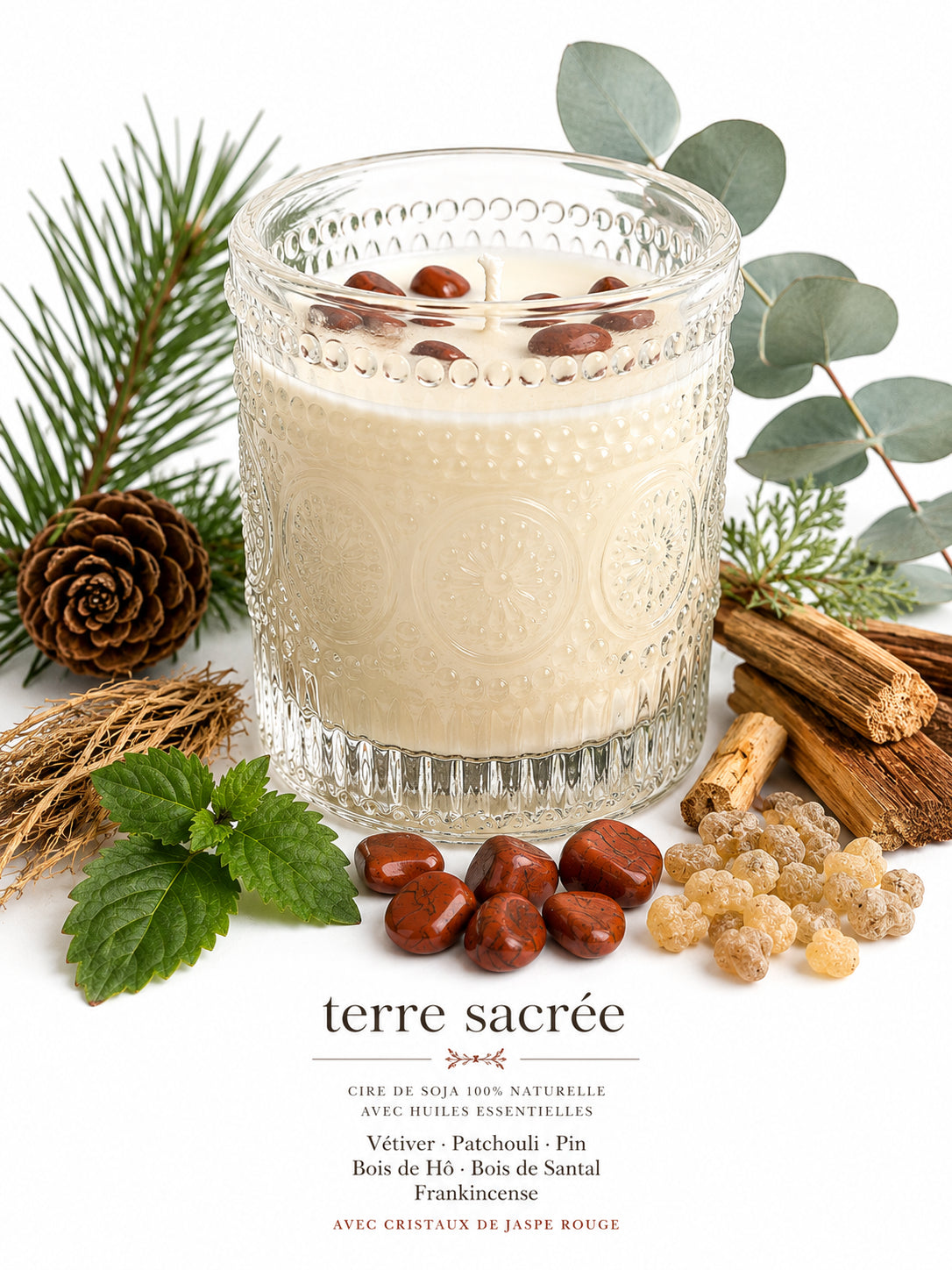 Chandelle Terre scarée | Prunella’s Heritage - 4oz