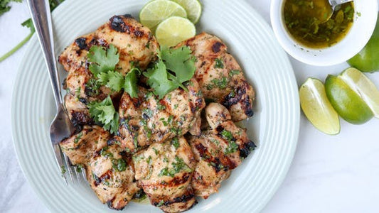 Hauts de cuisse Coriandre et lime (paquet de 4)